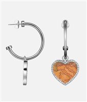 Earrings Alviero Martini Woman Love Lane in Steel RGAM065